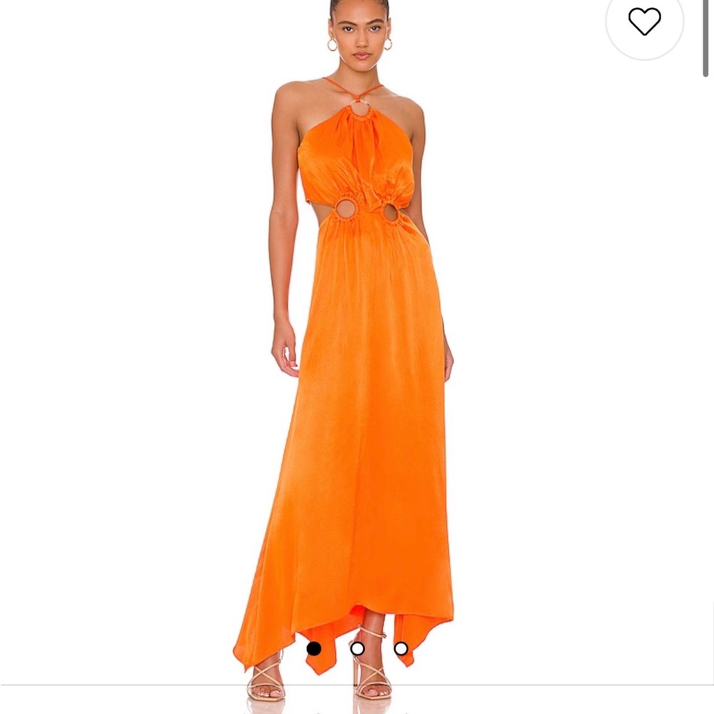 Visitant Maxi Dress in Papaya
ELLIATT
